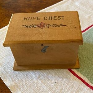 Small wooden box German made